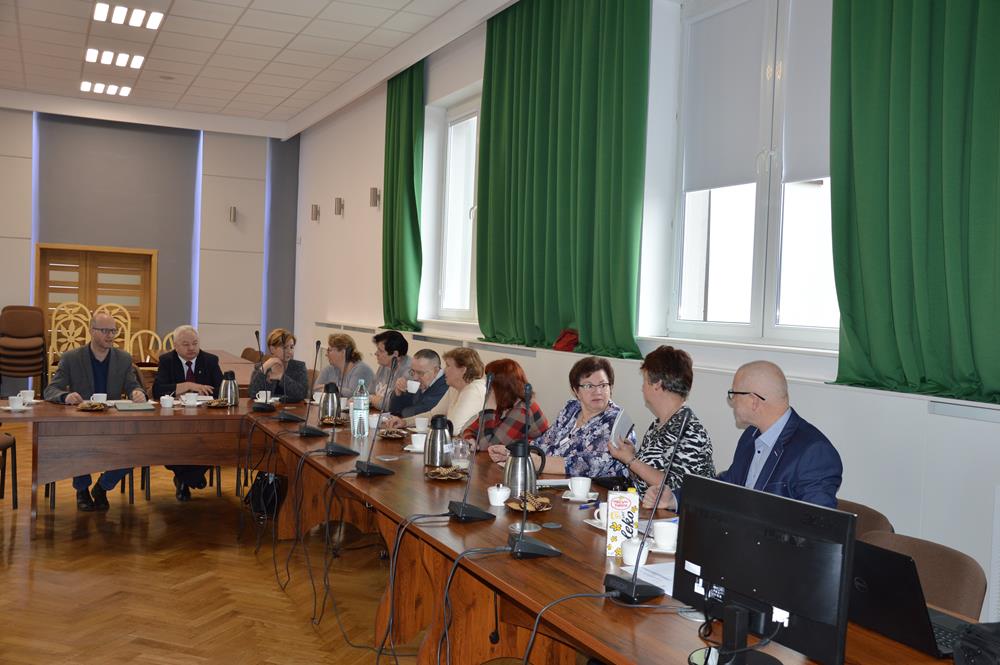 Ilustracja do informacji: I posiedzenie drugiej kadencji Rady Seniorów Gminy Lubawa